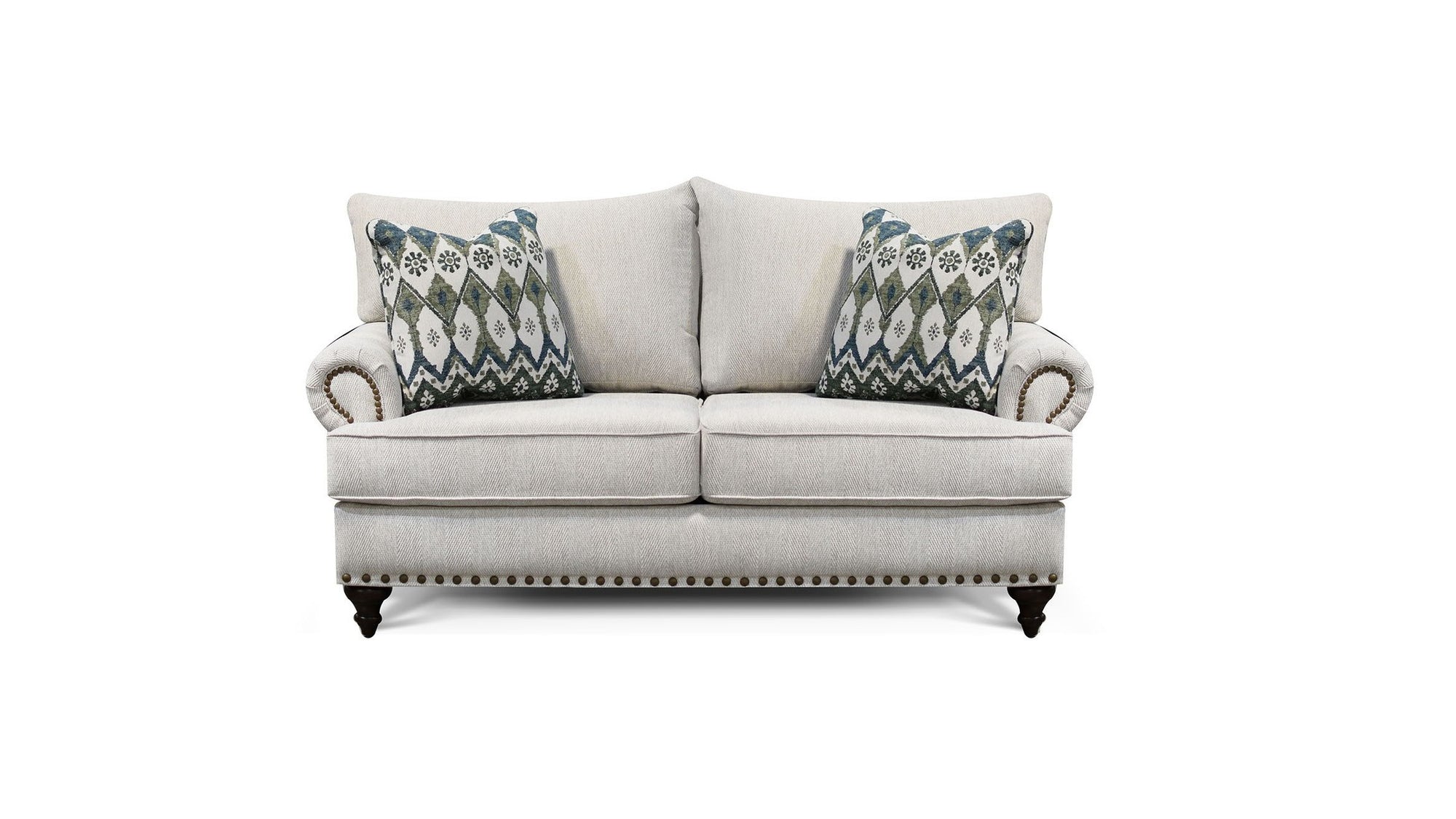 Rosalie - Loveseat With Nails