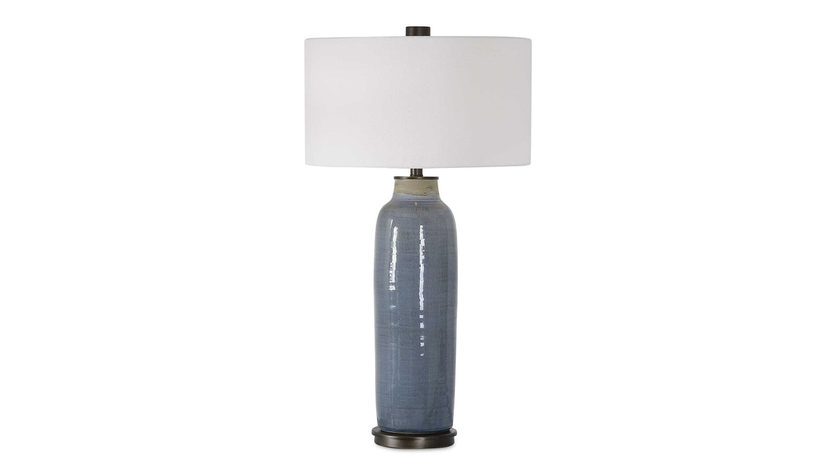 Vicente - Slate Table Lamp - Blue