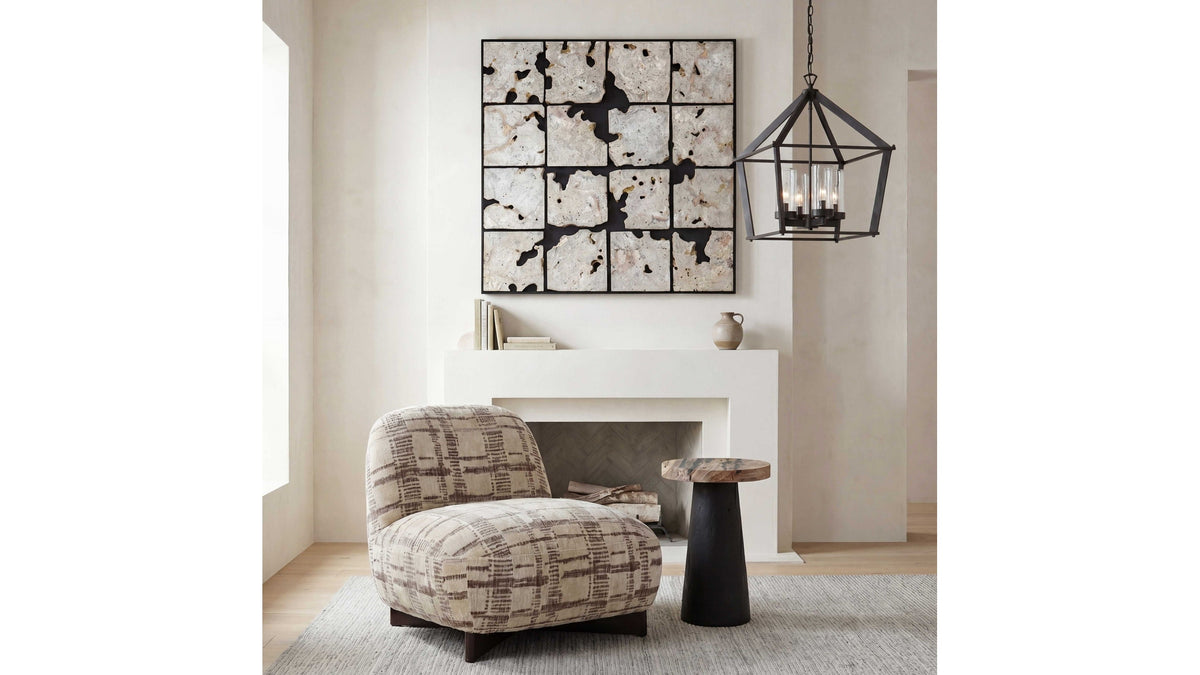 Uvalda - Stone Wall Decor - Black