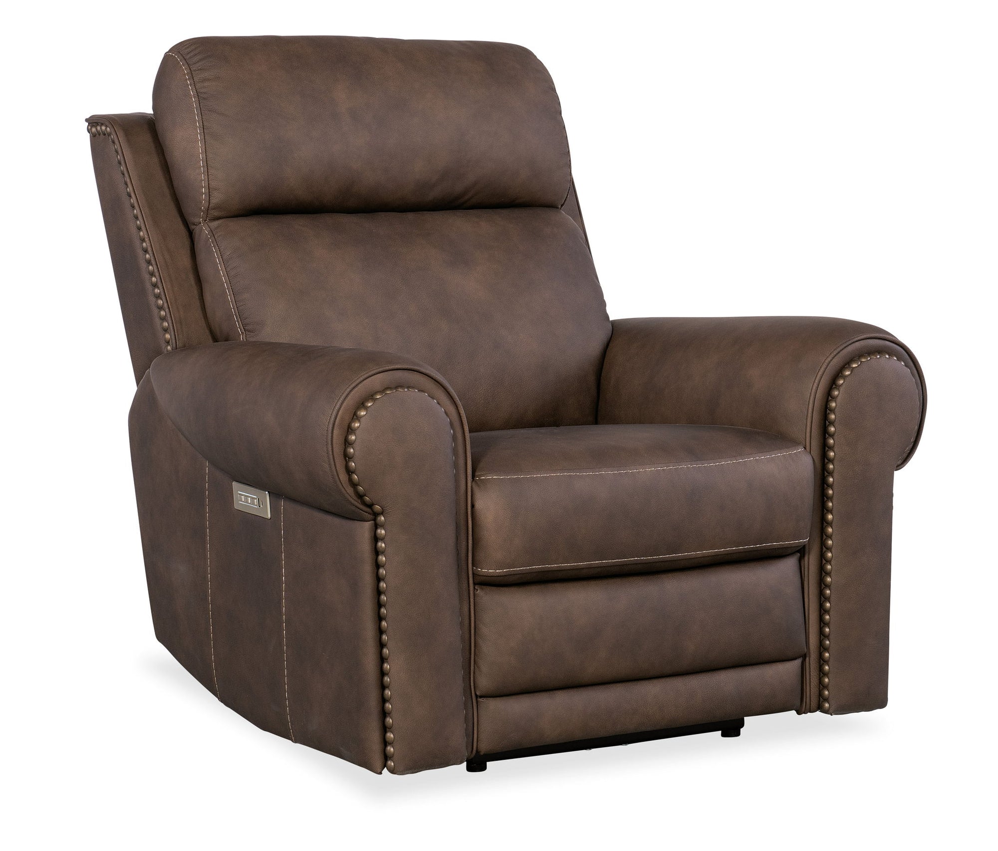 MS - Duncan Power Recliner With Power Headrest &amp; Lumbar