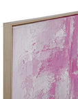 Settled Canvas Art - Pink