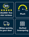 Five Star Mattress - Sleep to Go 14" Plush Mattress in a Box
