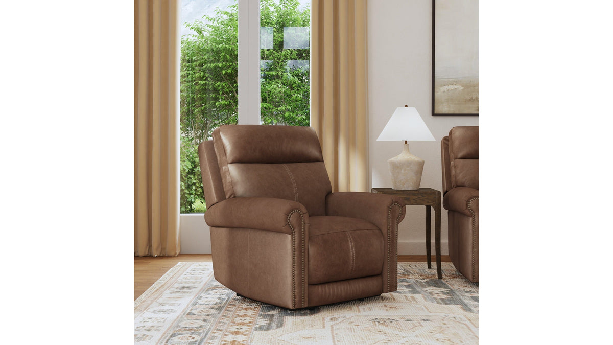 Alexander - Power Recliner With Power Headrest &amp; Lumbar