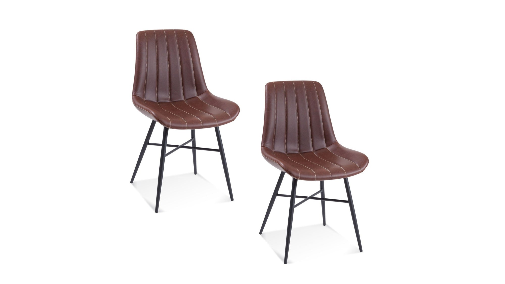 Dylan - Side Chair Set of 2 - Brown