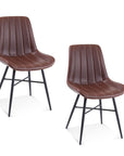 Dylan - Side Chair Set of 2 - Brown