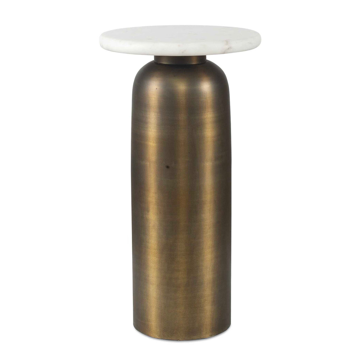 Reiss - Drink Table - Bronze / White