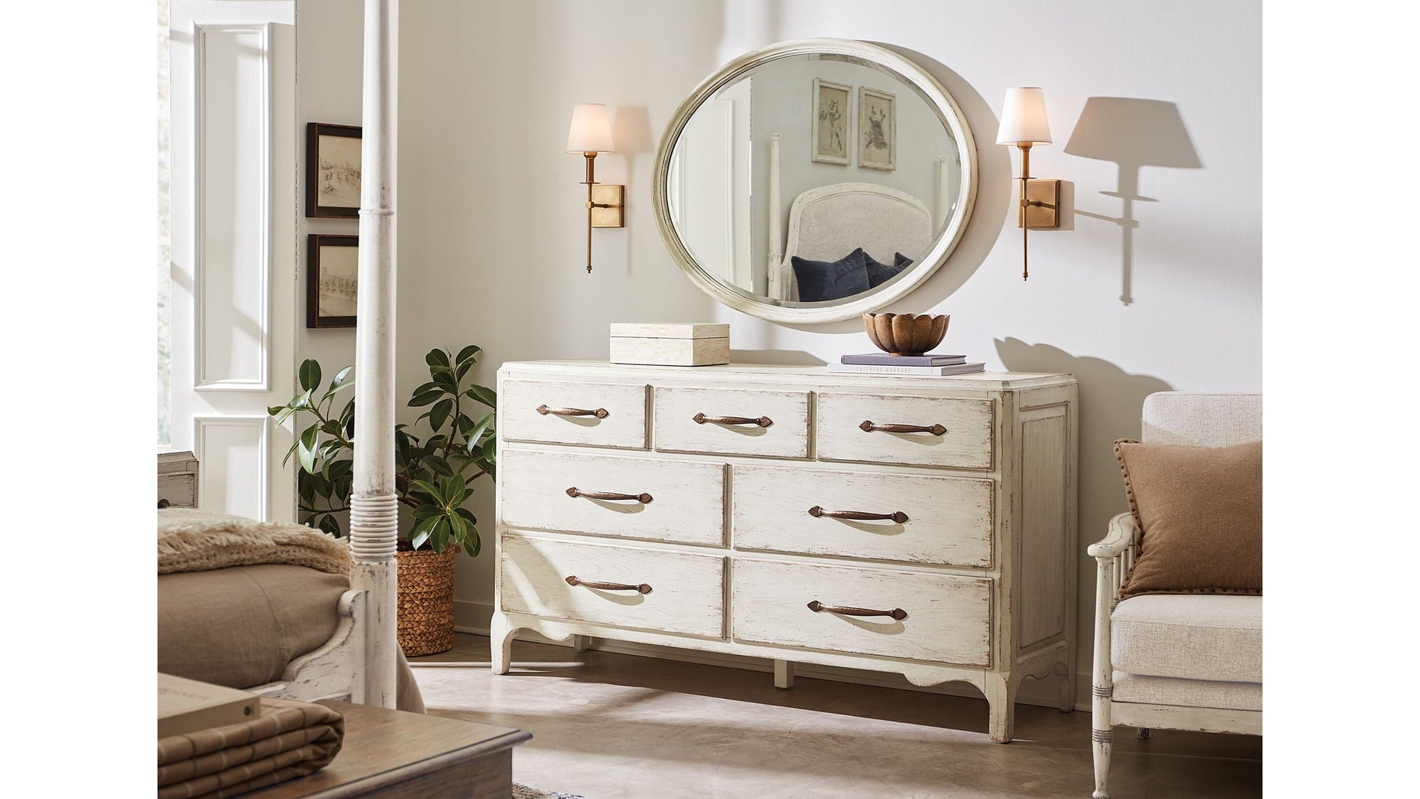 Americana - Oval Mirror