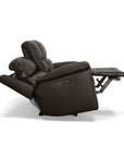 Jackson - Power Reclining Loveseat With Console & Power Headrests