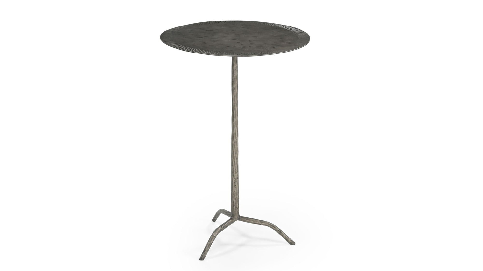 Silas - Accent Table - Antique Nickel