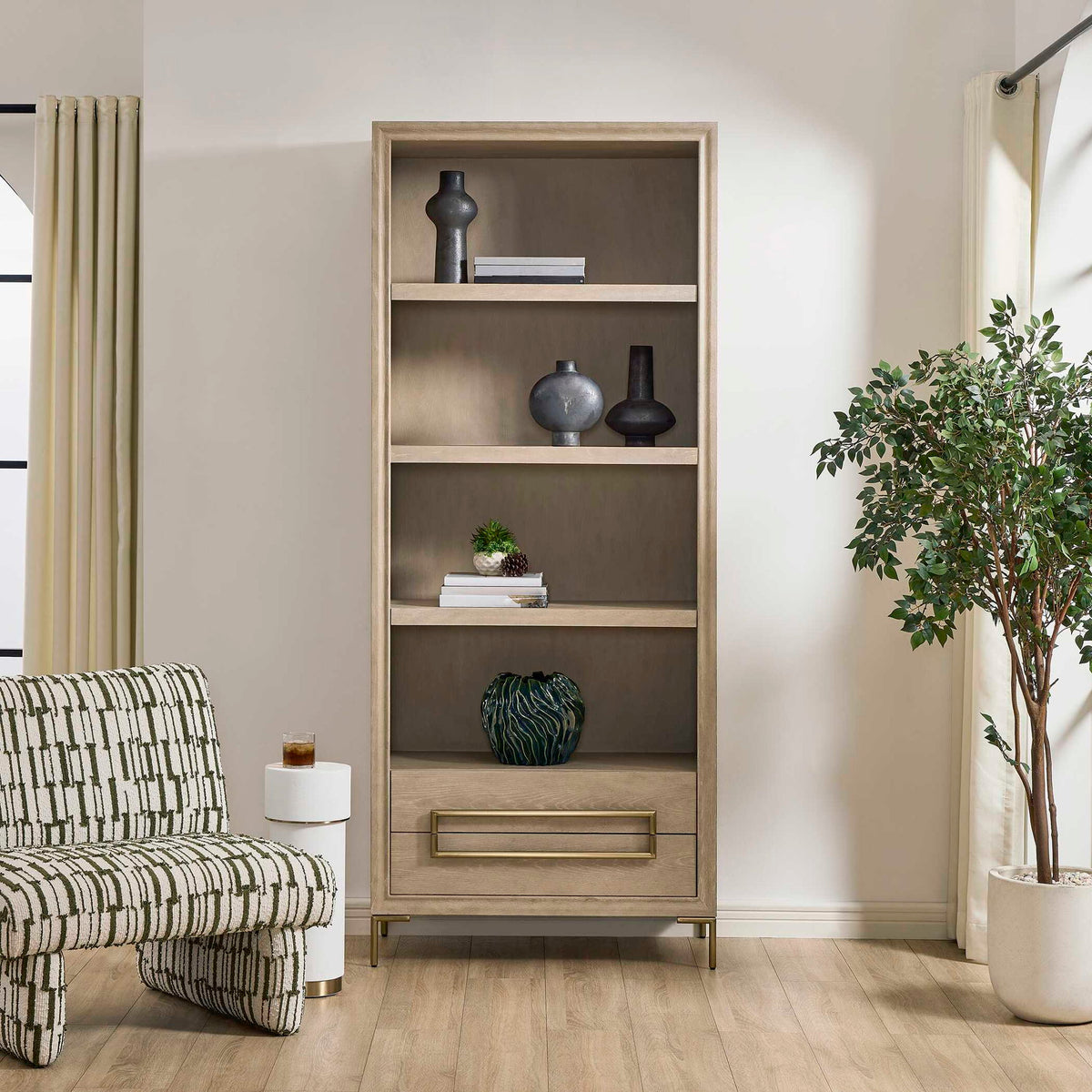 Alessia - Etagere - Light Oak