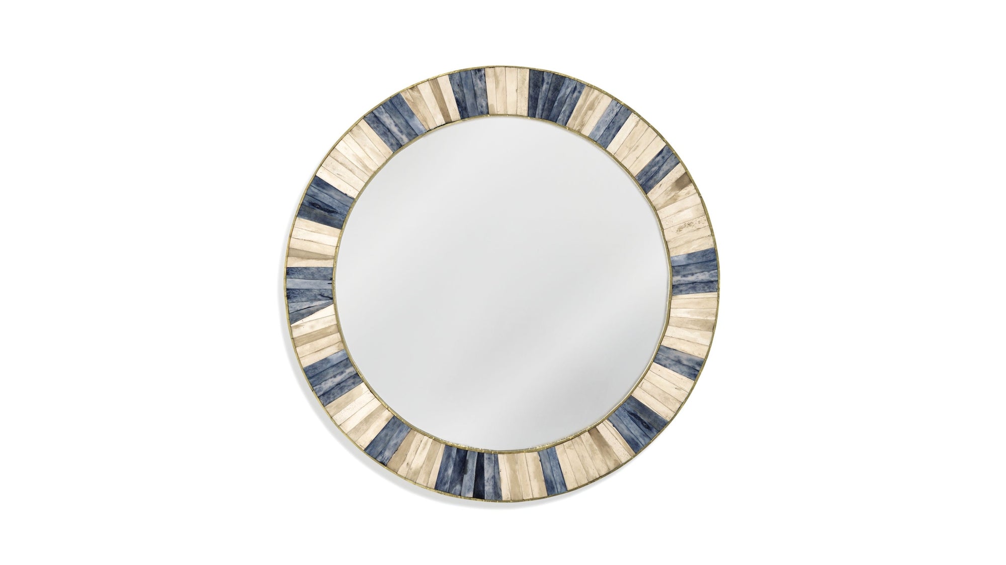Keena - Wall Mirror - Blue