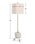 Escort - Brass Buffet Lamp