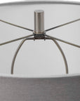 Winterscape - Glaze Table Lamp - White
