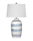 Harper - Table Lamp - White / Blue