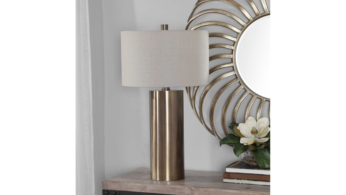 Taria - Table Lamp - Brushed Brass