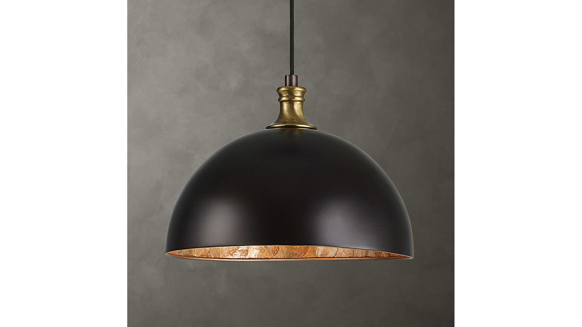Placuna - 1 Light Pendant - Bronze