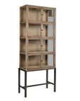 Veso - Display Cabinet - Light Brown