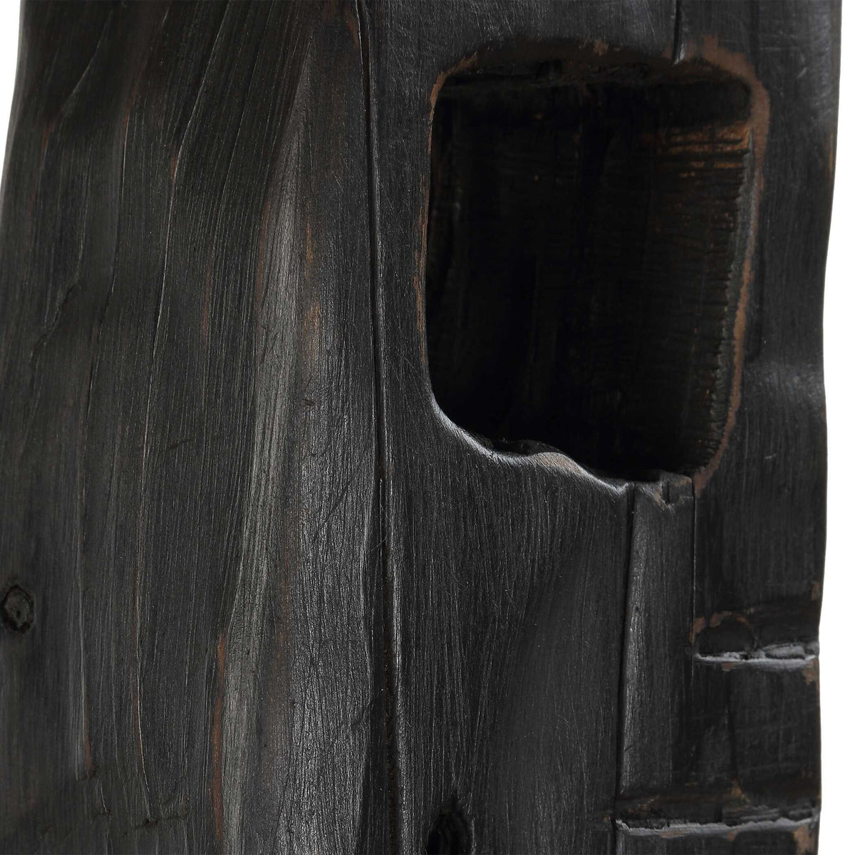 Cipher - Wood Totems (Set of 2) - Black