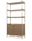 Sonnet - Sonnet Bookcase - Dark Gray