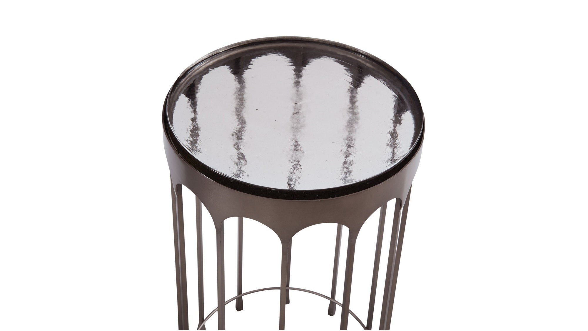 Hartley - Accent Table - Nickel