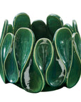 Petal Pinch - Indoor-Outdoor Bowl - Green