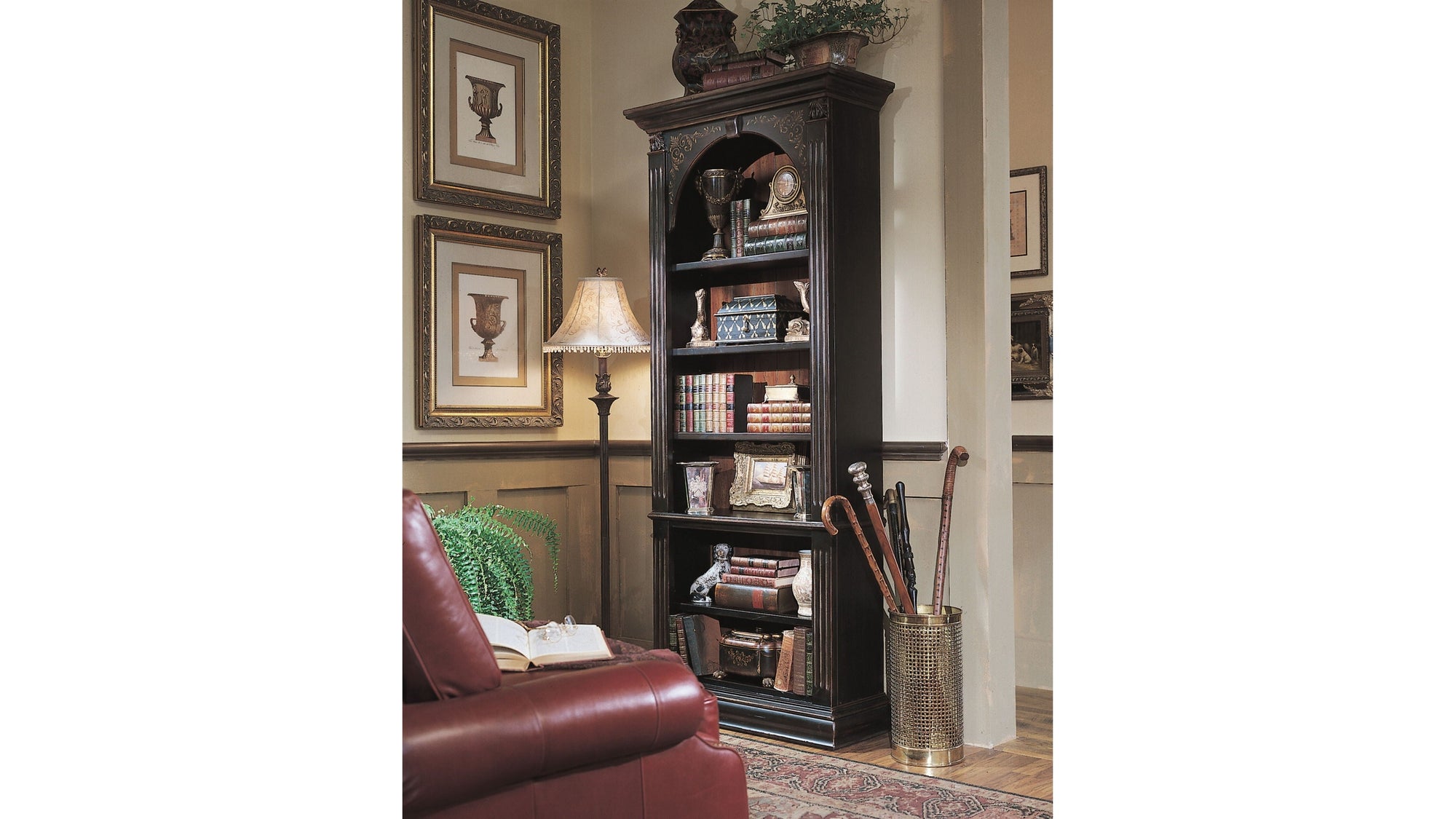 Melange - Bookcase - Black