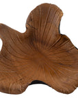 Teak Bowl - Black / Dark Brown