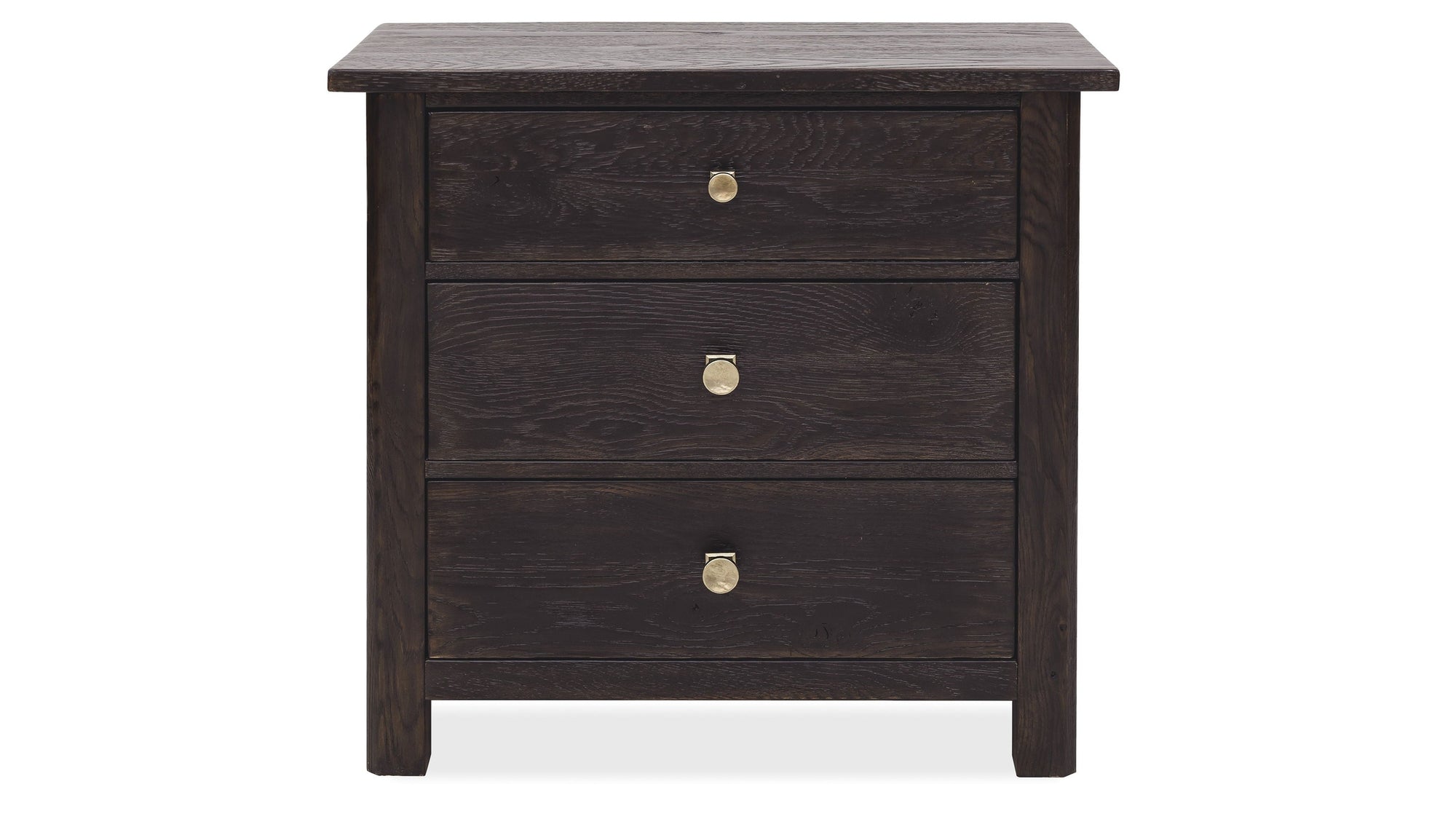 Driftwood - Three-Drawer Nightstand