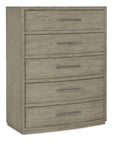 Linville Falls - Pisgah 5-Drawer Chest - Gray
