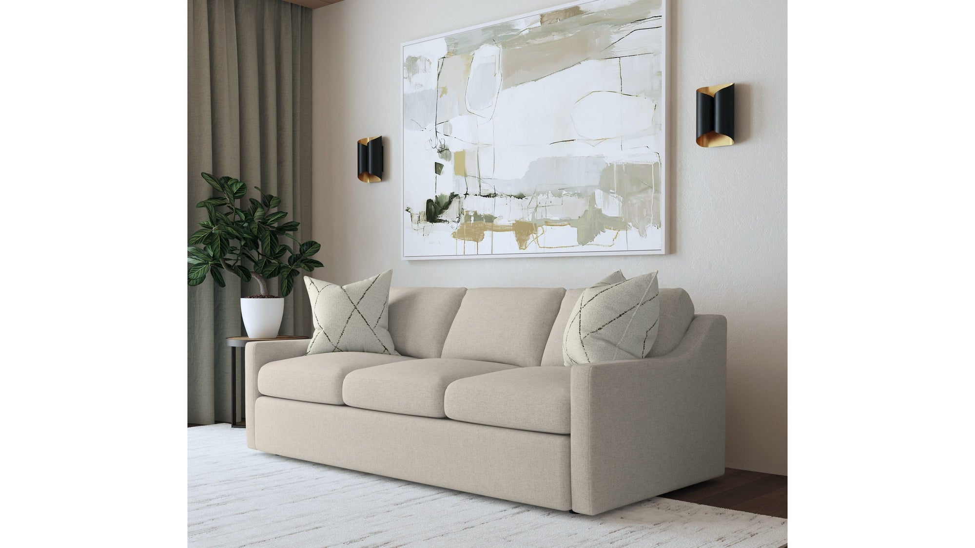 Sky - Fabric Upholstered Sofa