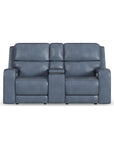 Oasis - Power Reclining Loveseat With Console, Power Headrests, Lumbar, Heat & Massage