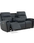 Warren - Power Reclining Sofa With Console, Power Headrest & Lumbar