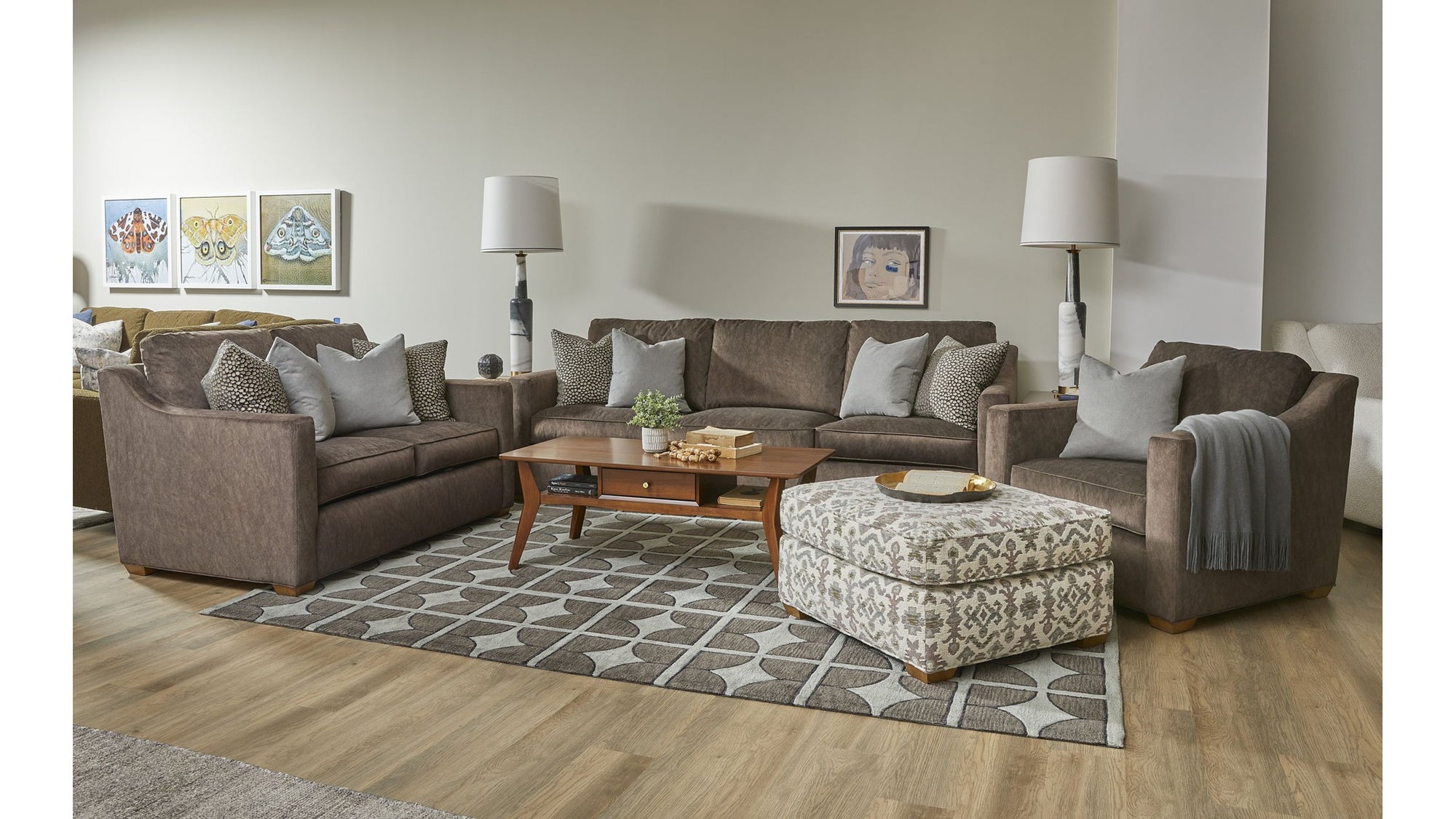 Milo - Fabric Loveseat