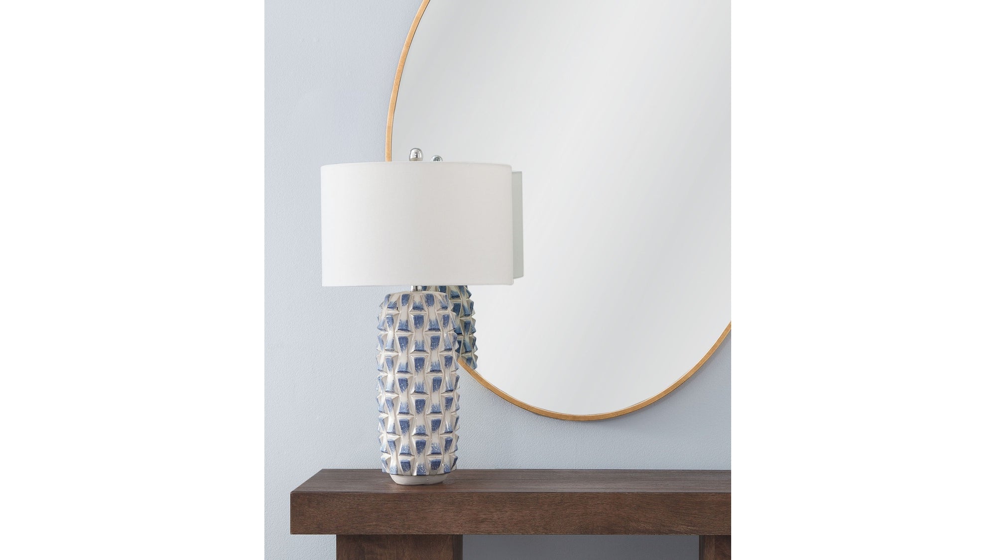 Stones - Table Lamp - Blue