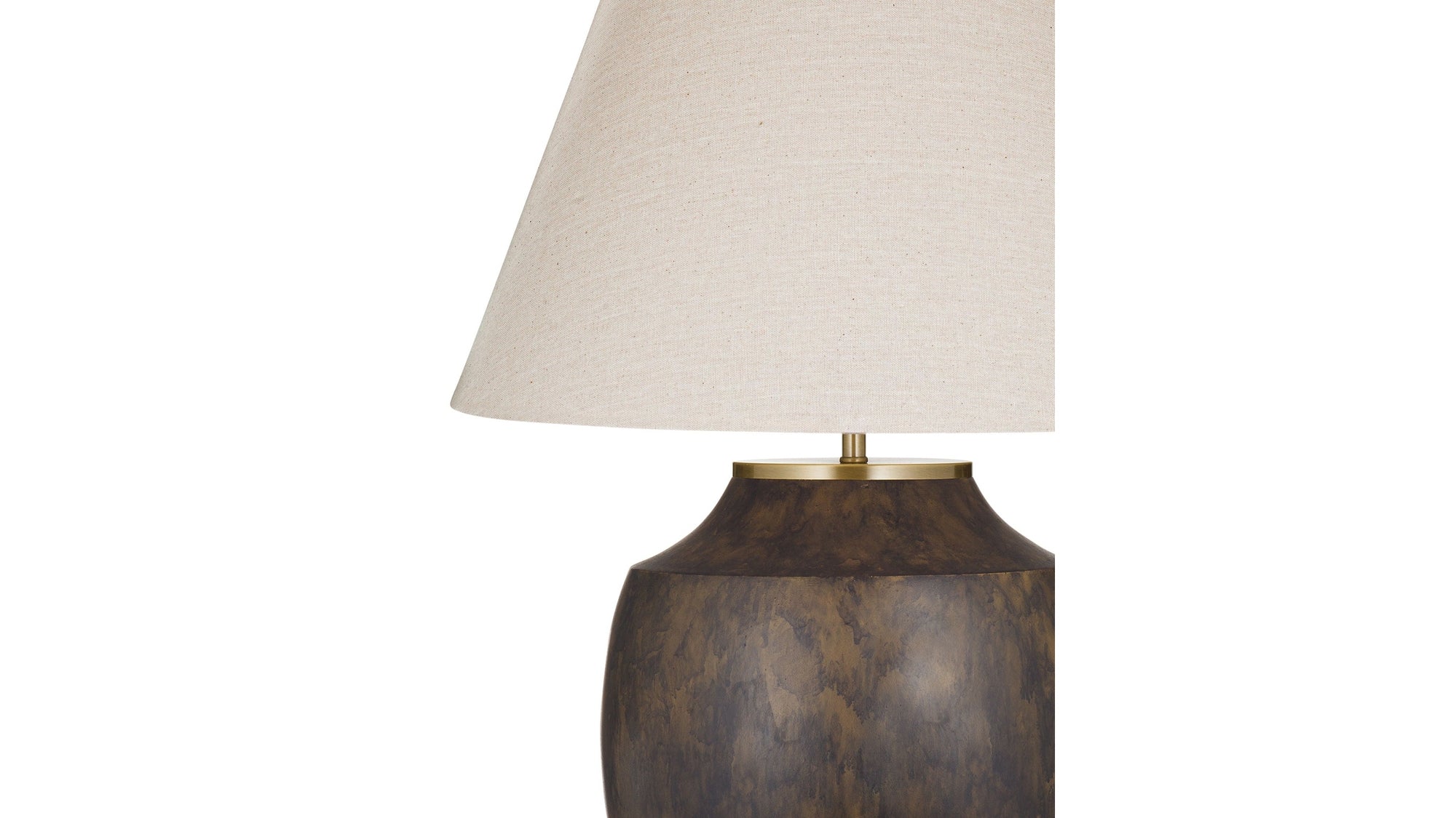 Ashe - Table Lamp - Brown - Brown