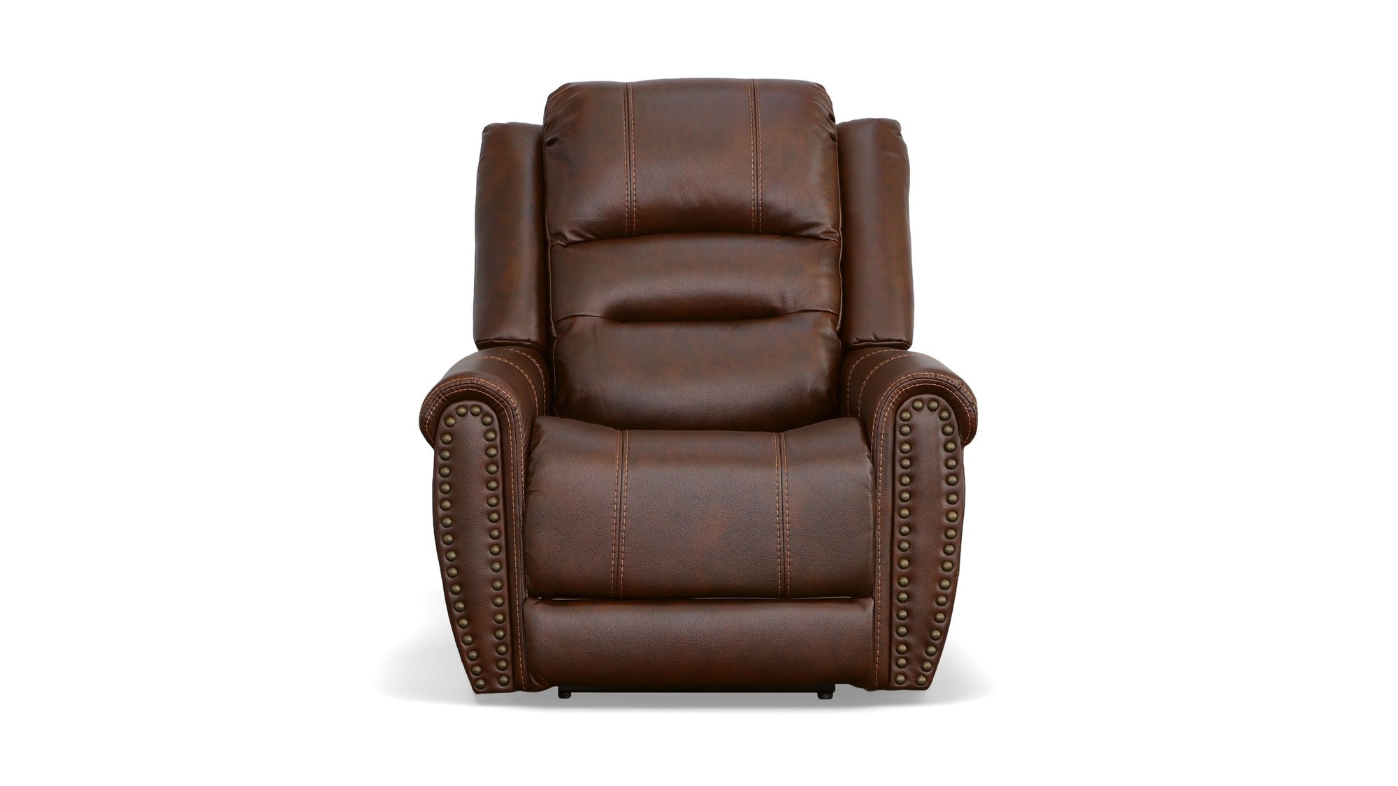 Oscar - Power Recliner With Power Headrest - Pumpernickel