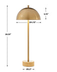 Dunham - Brass Buffet Lamp - Gold