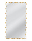Freya - Floor Mirror - Antique Gold Leaf