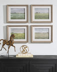 Quiet Meadows - Framed Prints (Set of 4)