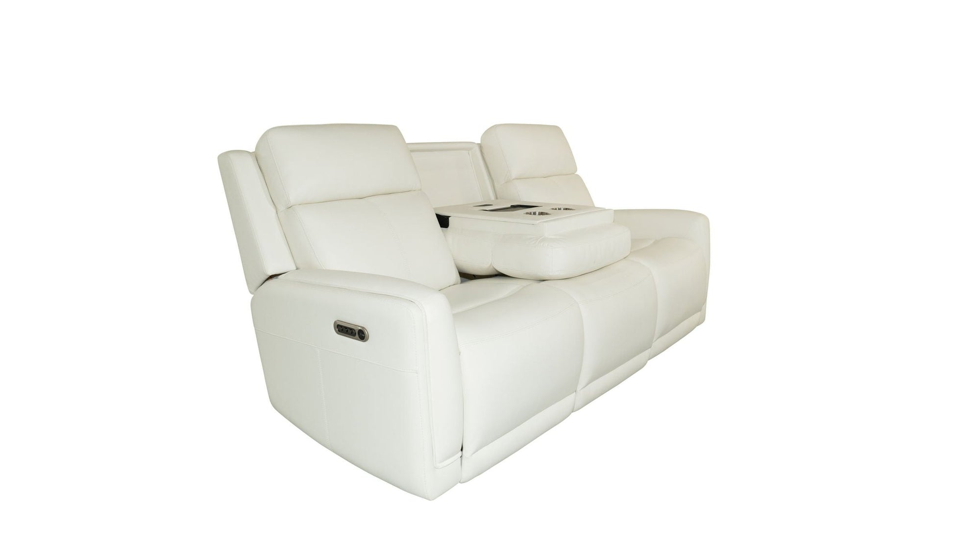 Alister - Power Gliding Sofa With Power Headrests &amp; Lumbar
