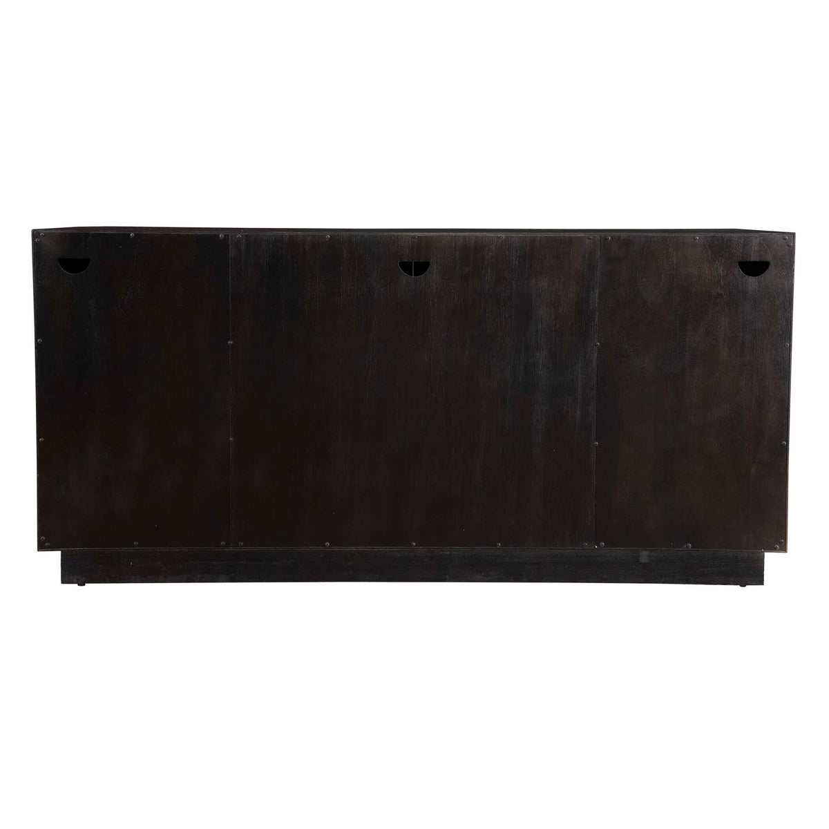 Faulkner - 4 Door Cabinet - Black