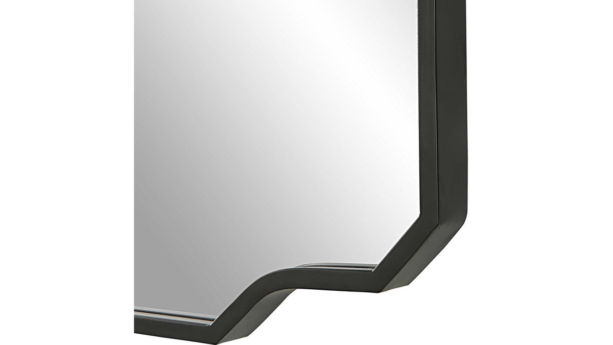 Casmus - Iron Wall Mirror - Black