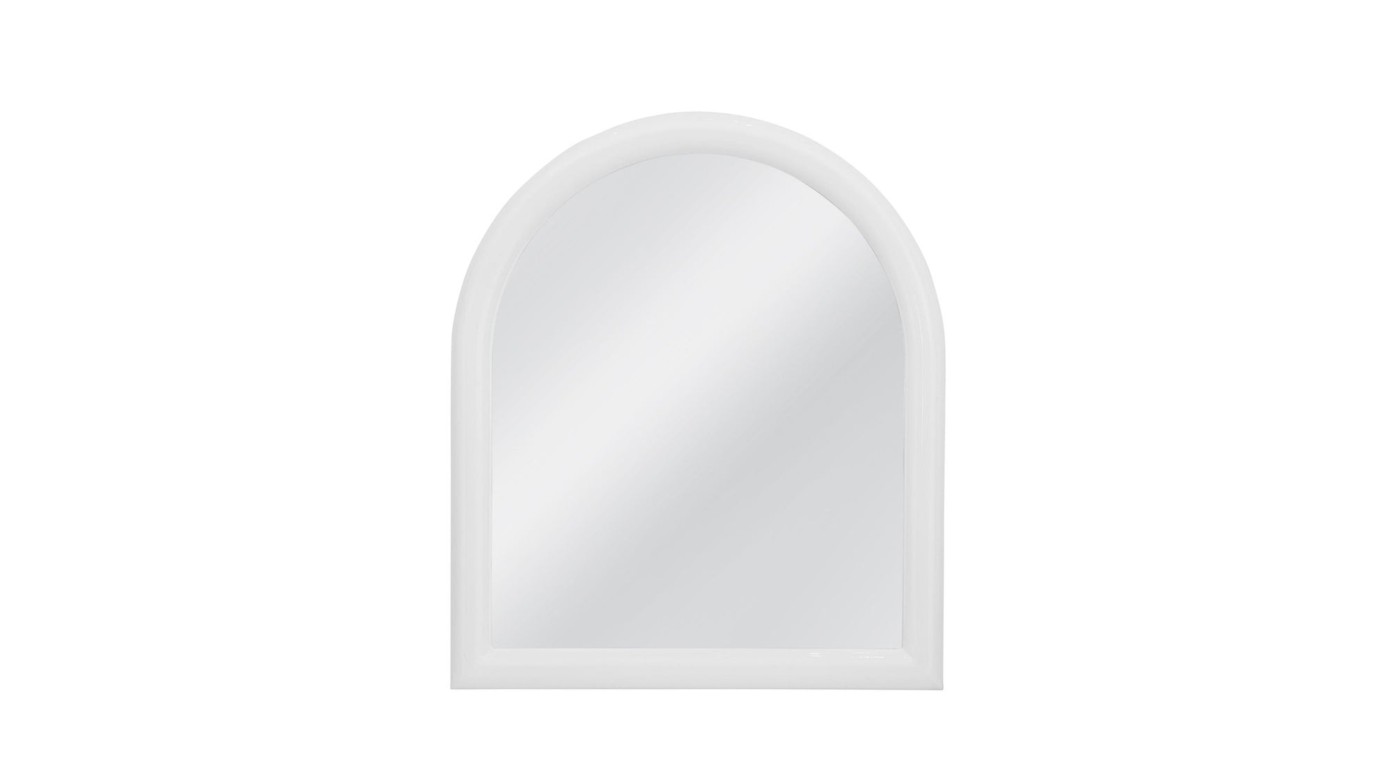 Vega - Wall Mirror - Glossy White
