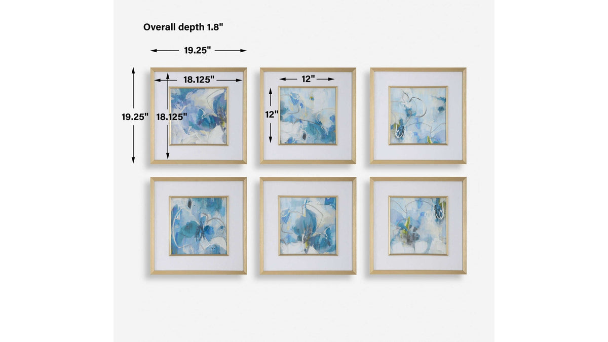 Fresh Start - Abstract Prints (Set of 6)