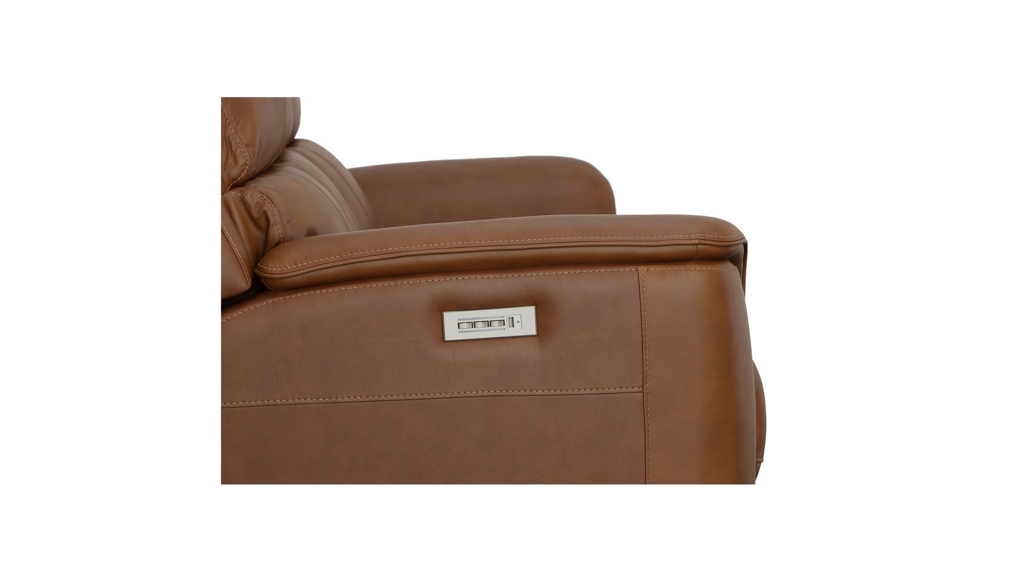 Henry - Power Reclining Sofa With Power Headrests &amp; Lumbar