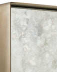 Fredric - Square Antique Mirror - Brass