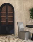 Fynn - Display Cabinet - Black