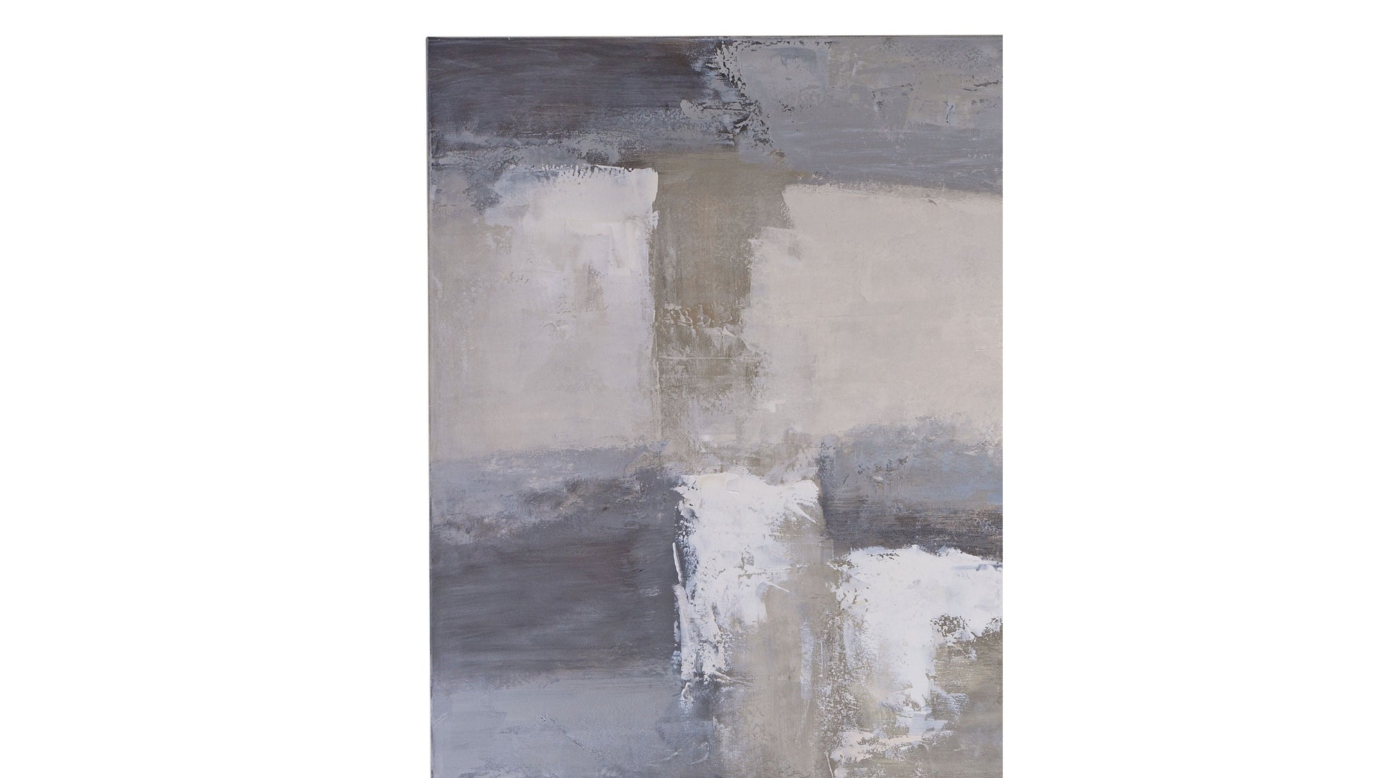 Bexar Canvas Art - Taupe