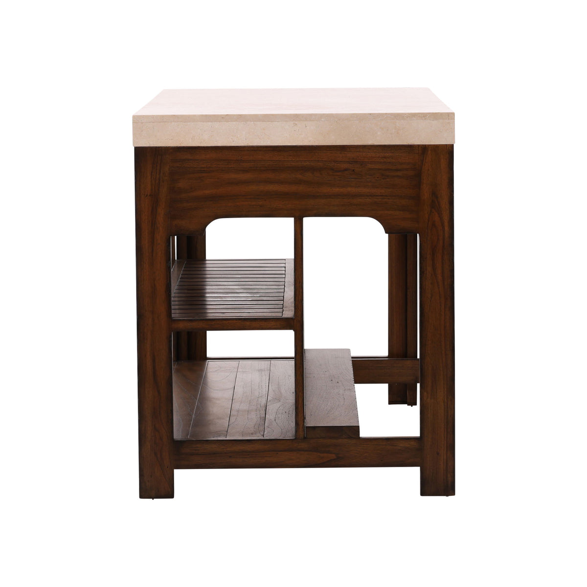Spencer - Island - Dark Brown / Beige