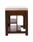 Spencer - Island - Dark Brown / Beige